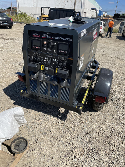 2021 Lincoln Electric Dual Maverick 200/200X Ready Pak 3 (includes trailer, cable rack, fender light kit)