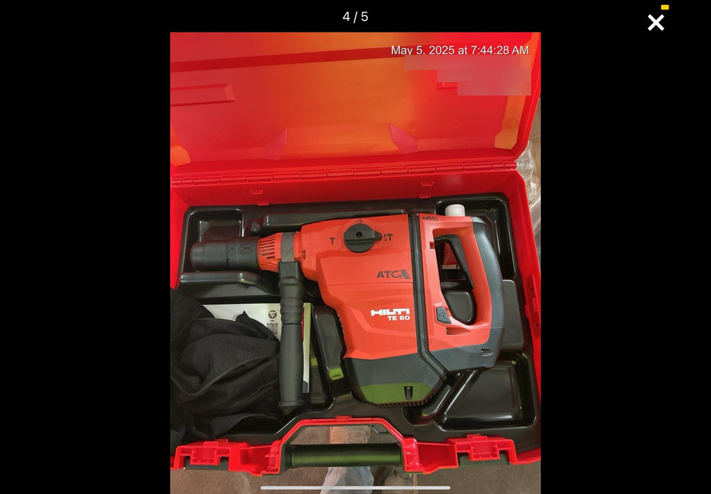 2025 HILTI TE 60-ATC/AVR