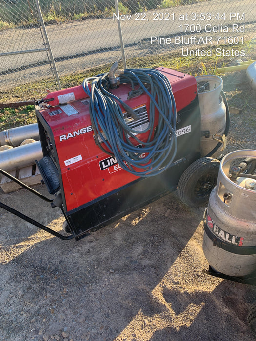 2021 Lincoln Electric Ranger 305 LPG Ranger® 305 LPG Engine Driven Welder
(Kohler®) One-Pak