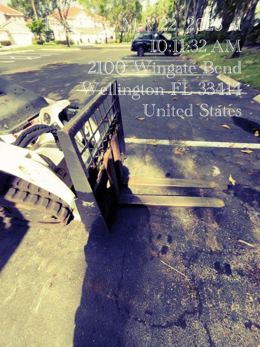 2023 BOBCAT 36" Mini Skid Steer Fork Carriage - Bobcat