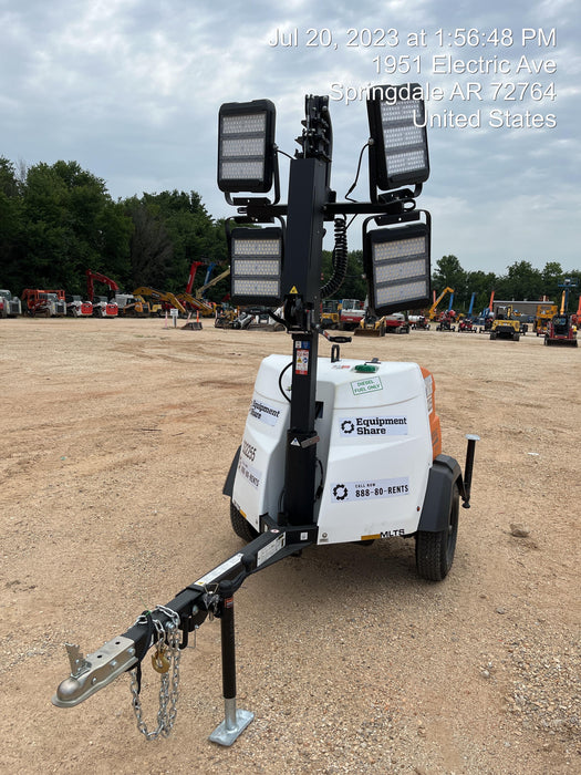 2023 Generac MLT2 Diesel, Flex Switch 120V Input, Powerzone Controller, (4) 320W LED Lights, 4kW Generator, 39.9 Gal Fuel Tank, 2" Ball, T3