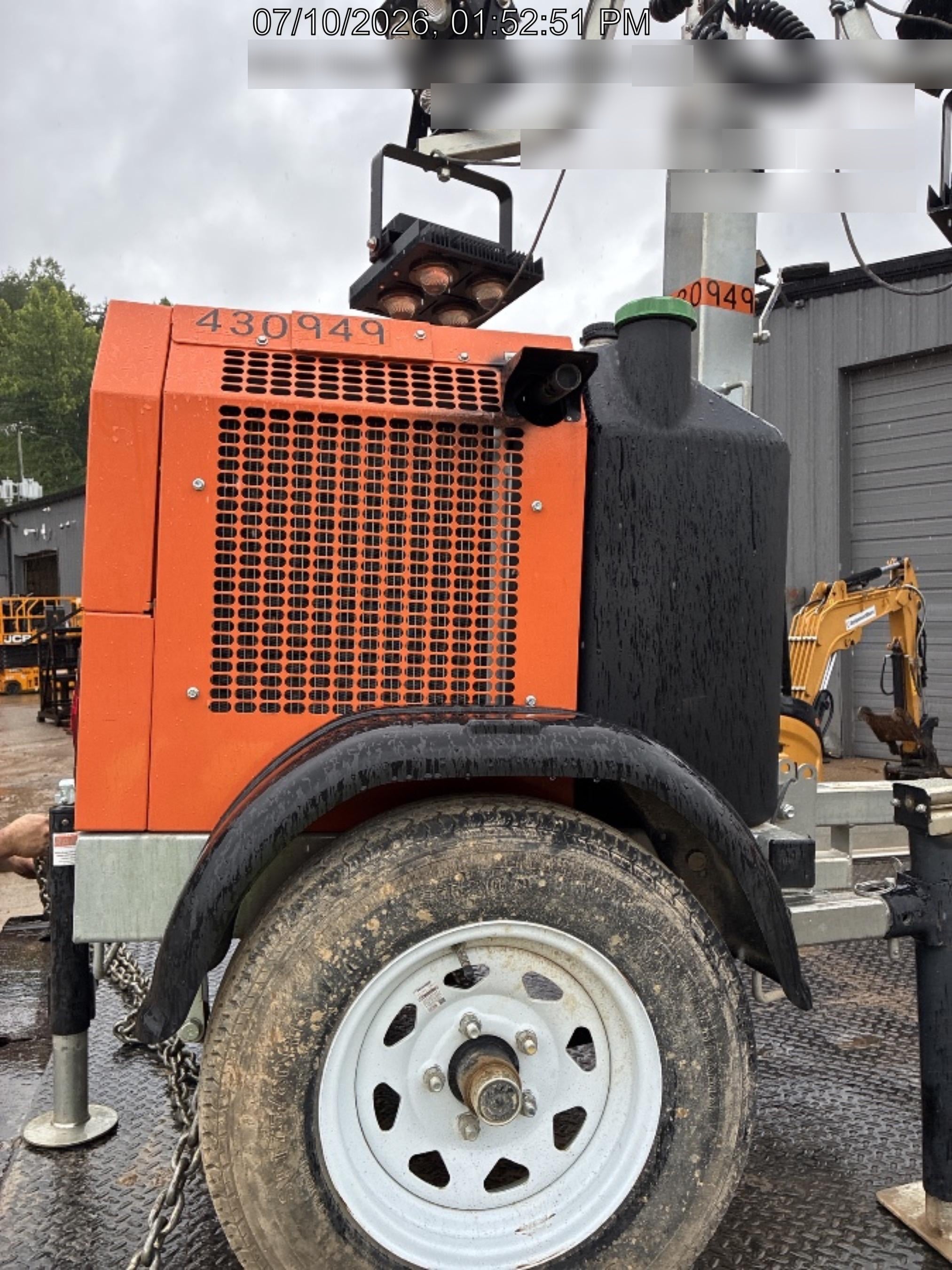 2024 Wanco WLTT-4MM4K Diesel, Deep Sea Controller, Shore Power Plug, Auto Start, (4) 350W LED Floodlights, 4kW Generator, 60 Gal Fuel Tank, 2" Ball, T3