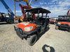 2022 Kubota RTV-X1140W-H Plastic Canopy, Windshield Acrylic Clear, LED Strobe Light, Wire Harness Kit, Back up Alarm