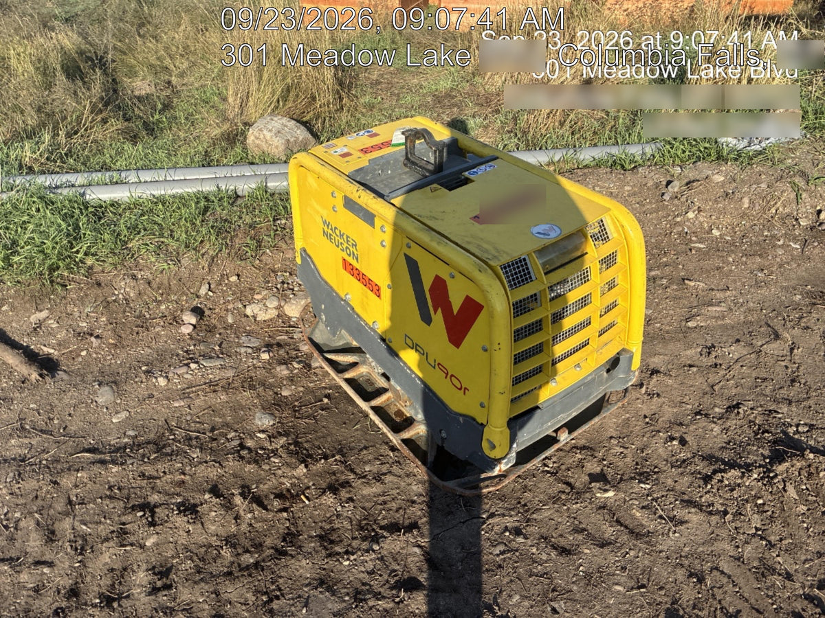 2021 Wacker Neuson DPU90r Vibration plate DPU 90rLem770