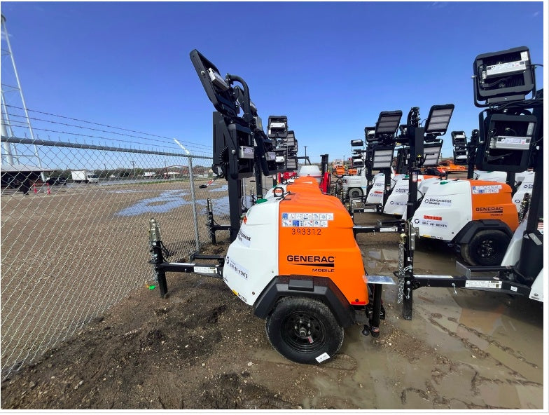 2024 Generac MLT2 Diesel, Flex Switch 120V Input, Powerzone Controller, 
(4) 320W LED Lights, 4kW Generator, 39.9 Gal Fuel Tank, 2" Ball, T3