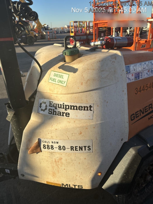 2023 Generac MLT2 Diesel, Flex Switch 120V Input, Powerzone Controller, (4) 320W LED Lights, 4kW Generator, 39.9 Gal Fuel Tank, 2" Ball, T3