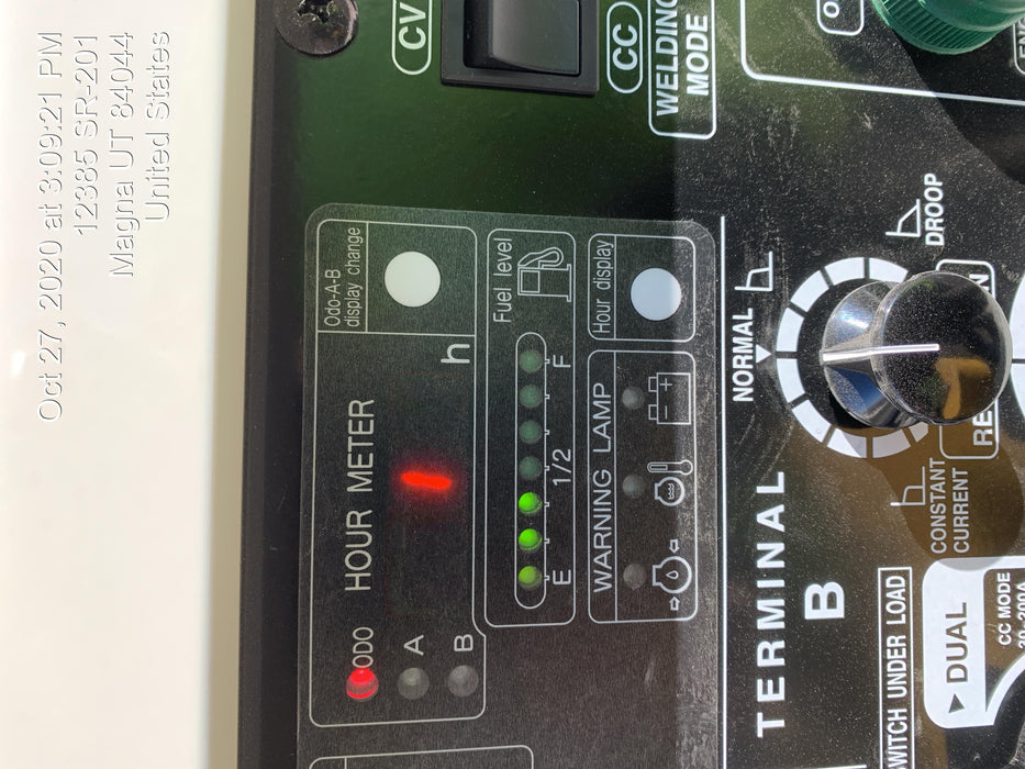 2020 Multiquip DLW400ESA4 400 amp Welder, 14kW, 120/240V, T4F Kubota, Trailer