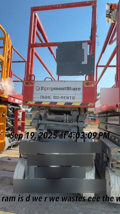 2019 Skyjack SJIII-3219 Standard w/Trojan Batteries