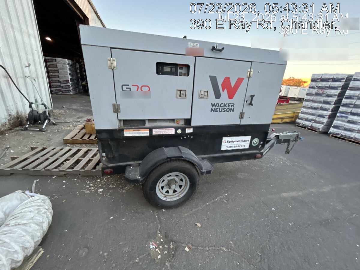 2019 WACKER NEUSON G70