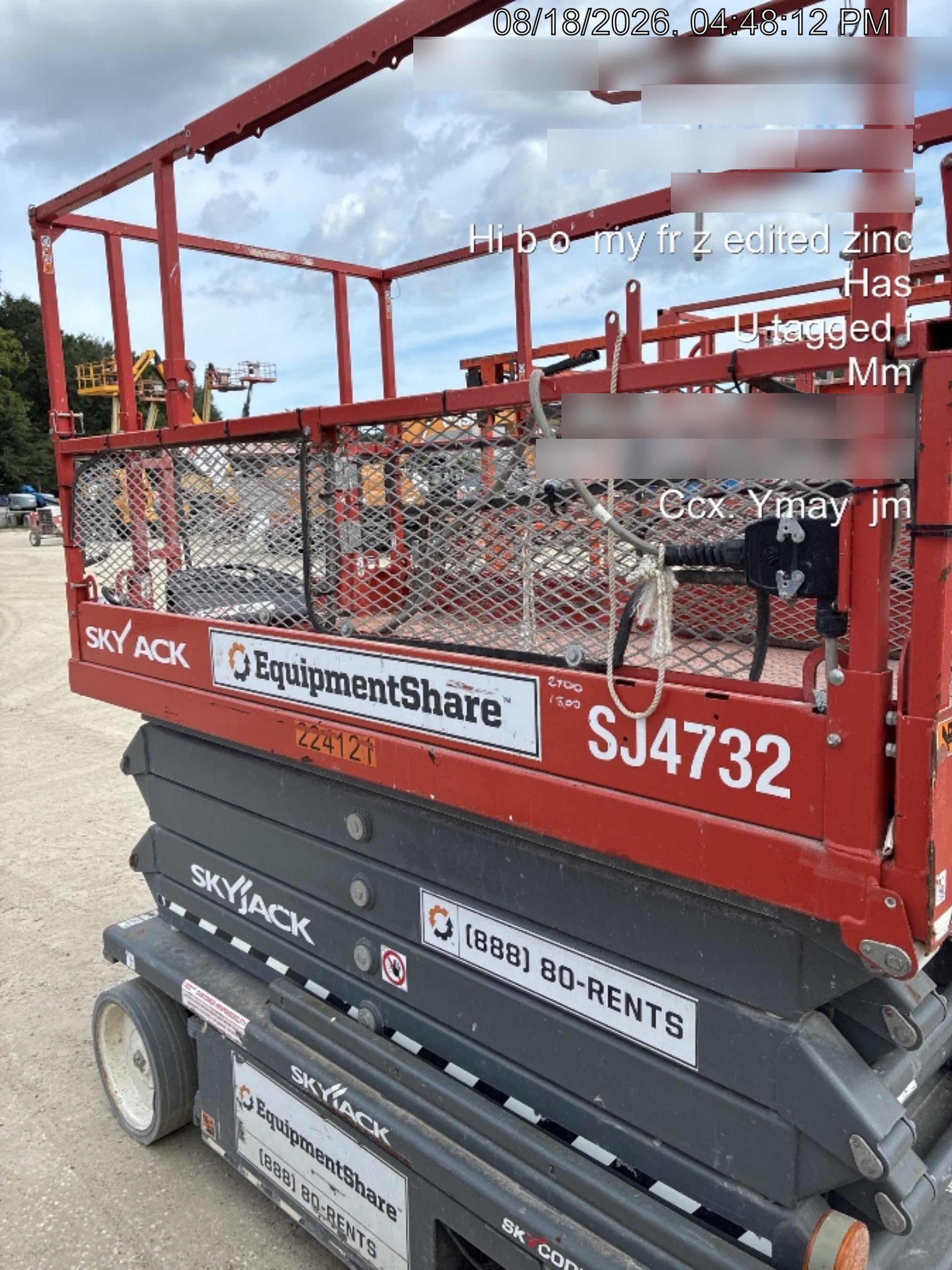 2022 SKYJACK SJ4732