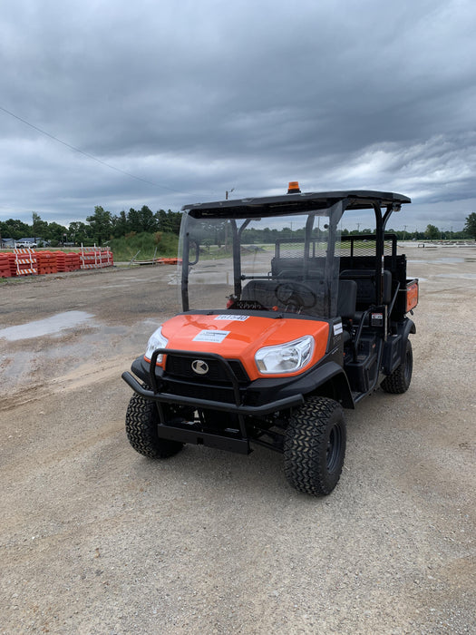 2021 Kubota RTV-X1140W-H Plastic Canopy, Windshield Acrylic Clear, LED Strobe Light, Wire Harness Kit, Back up Alarm