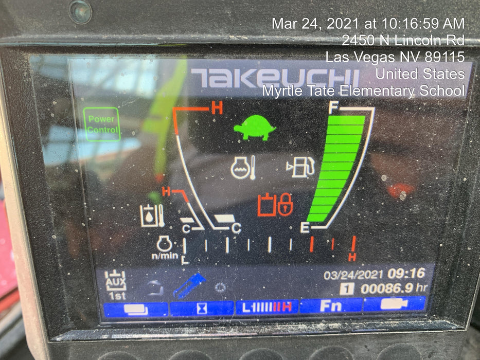 2020 Takeuchi TL8R2-CR Cab/Heat/Air, Hydraulic QC