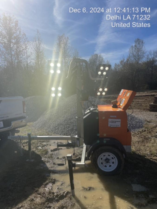 2024 Wanco WLTT-4MM4K Diesel, Deep Sea Controller, Shore Power Plug, Auto Start, (4) 350W LED Floodlights, 4kW Generator, 60 Gal Fuel Tank, 2" Ball, T3