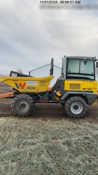 2025 WACKER NEUSON DV604 Cab Standard Tires
