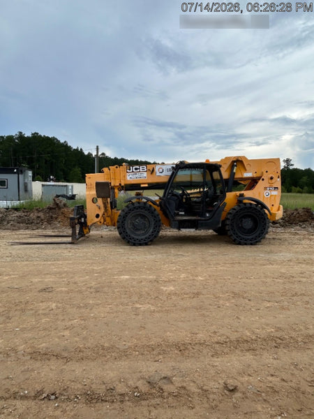 2019 JCB 510-56 Canopy, 74 HP, Solid Tires, STD Worklight, Beacon, Aux Hydraulics, Lifting Eye, Back up Alarm w/66" Carriage/60" Forks