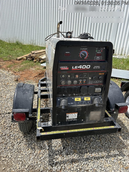 2024 Lincoln Electric LE400 Kubota V1505, Trlr, Cable Rack, Light Kit, ES Decals, T3