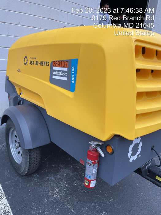 2023 ATLAS COPCO XAS188 CWK