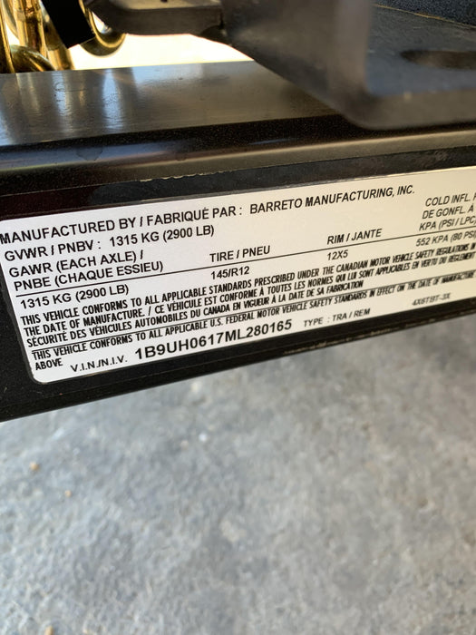 2021 BARRETO E4X6TBT