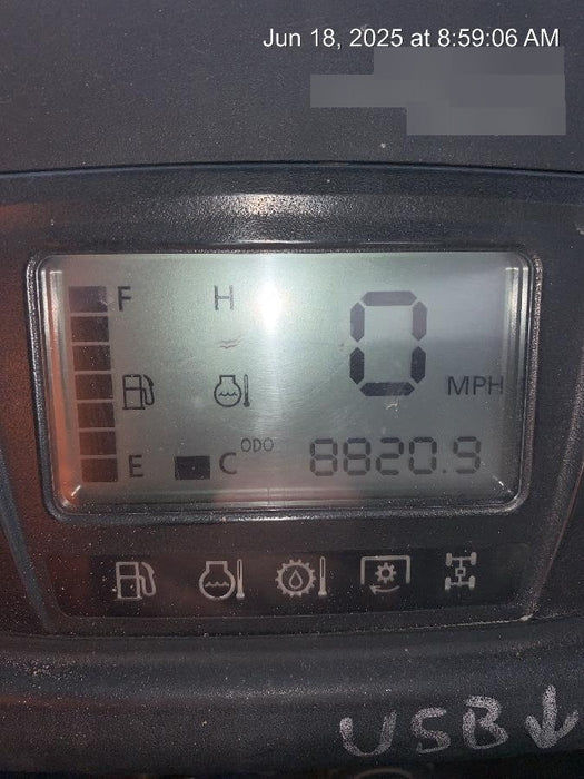 2020 Kubota RTV-X1140 CAMO, CANOPY, STROBE, BACK UP ALARM, WINDSHIELD, FIRE EXT