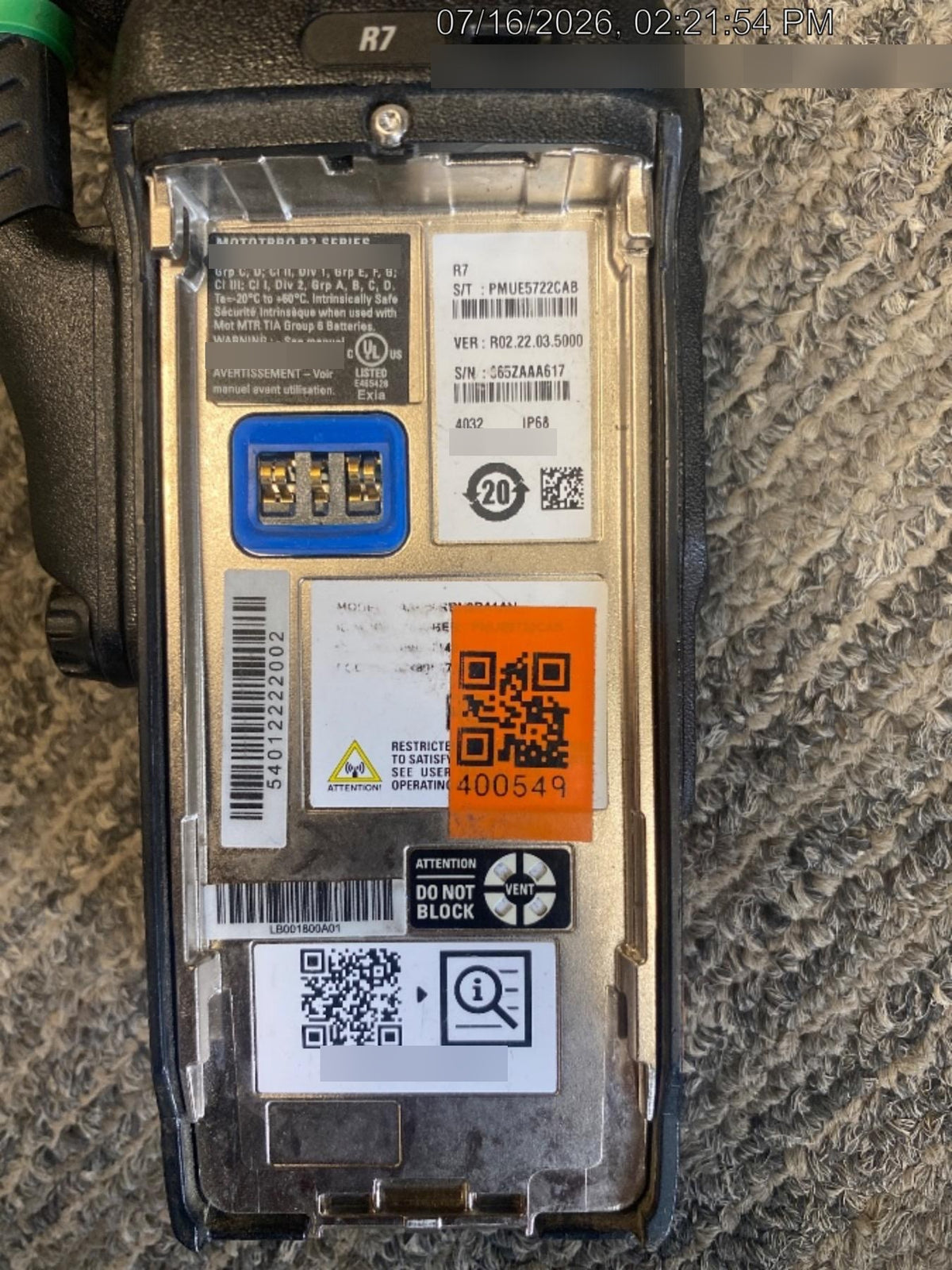 2024 MOTOROLA R7 DISPLAY