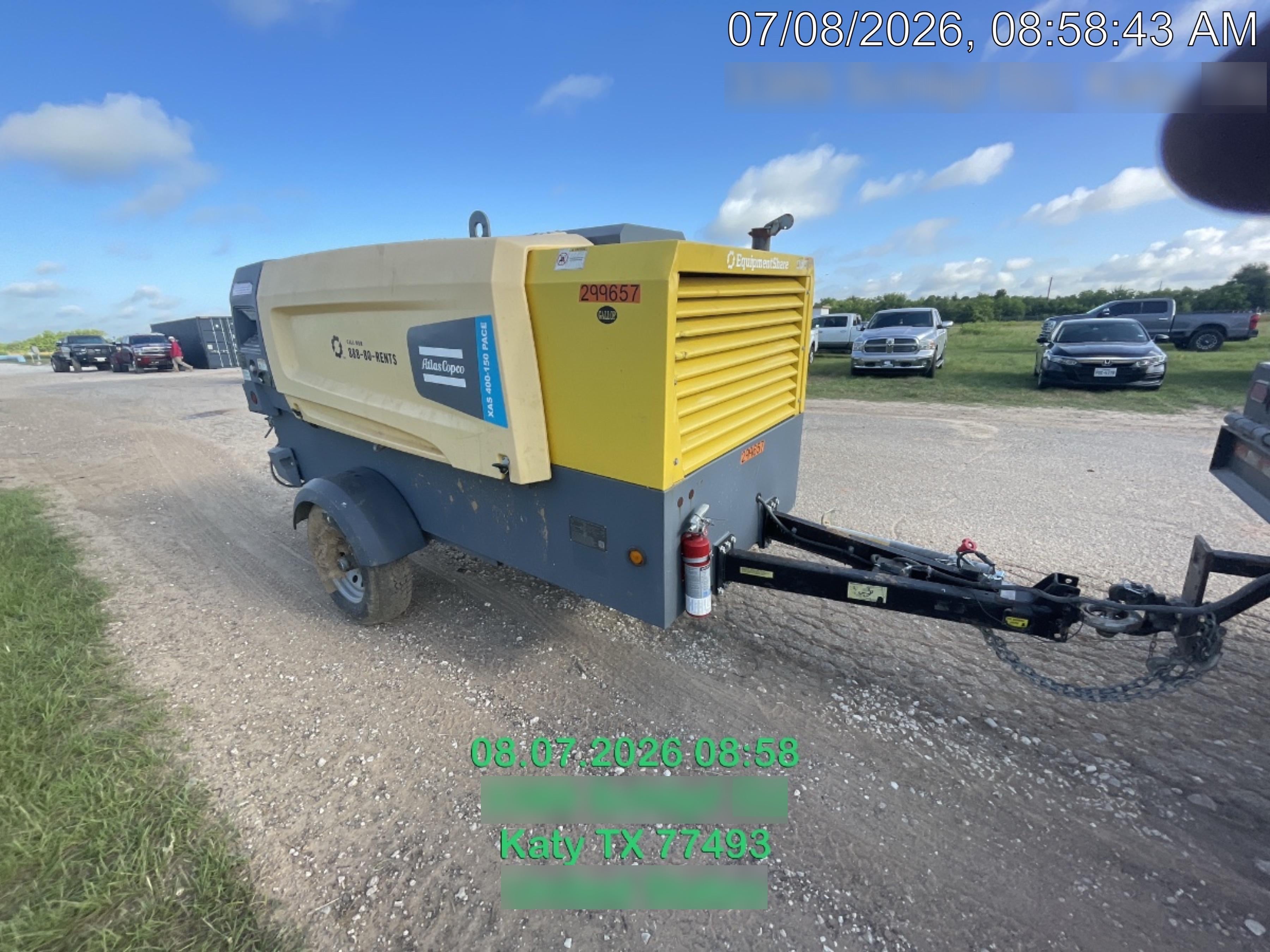 2023 ATLAS COPCO XAS 400-150 PACE