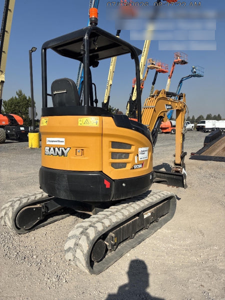 2022 Sany SY26 Standard Mini Excavator