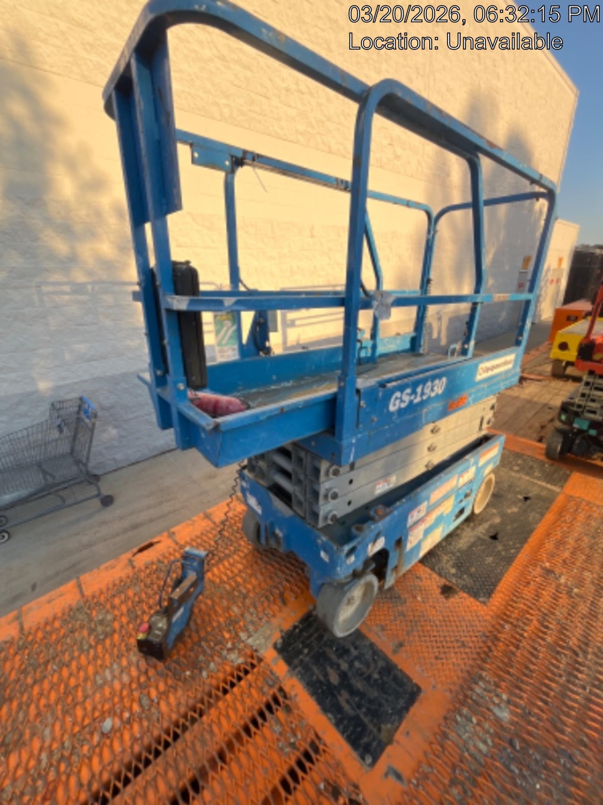 2019 Genie GS-1930 Fixed Rails with Chain Entry