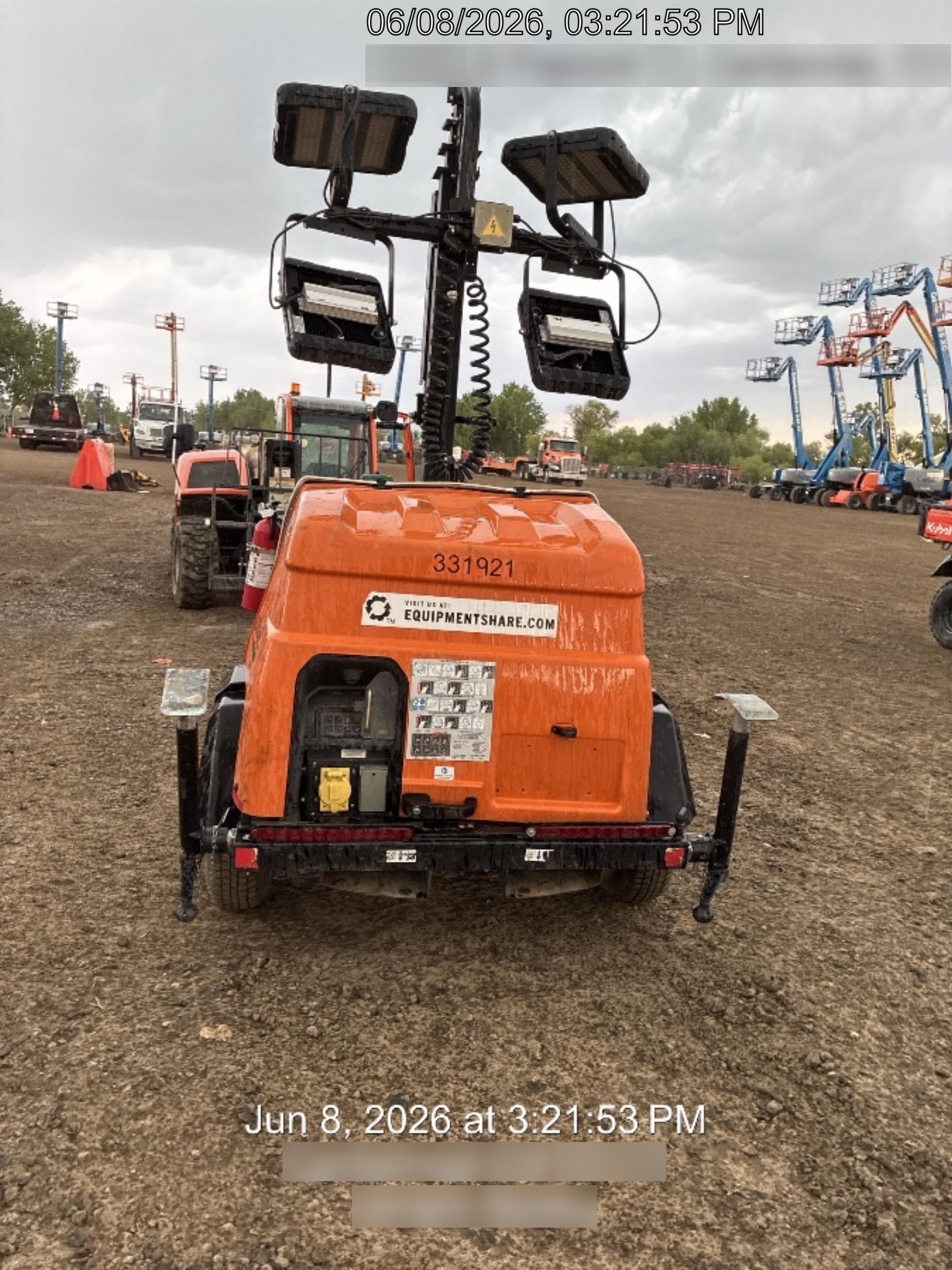 2023 Generac MLT2 Diesel, Flex Switch 120V Input, Powerzone Controller, (4) 320W LED Lights, 4kW Generator, 39.9 Gal Fuel Tank, 2" Ball, T3
