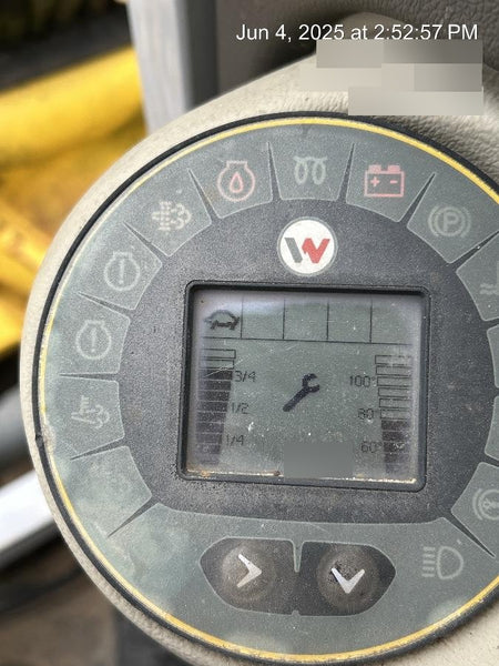 Wacker Neuson EZ53 Open ROPS, Rubber Tracks, Long Dipperstick, T4, Bucket