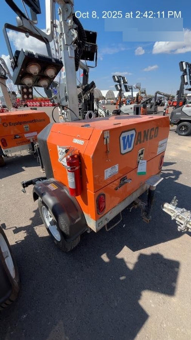 2024 Wanco WLTT-4MM4K Diesel, Deep Sea Controller, Shore Power Plug, Auto Start, (4) 350W LED Floodlights, 4kW Generator, 60 Gal Fuel Tank, 2" Ball, T3