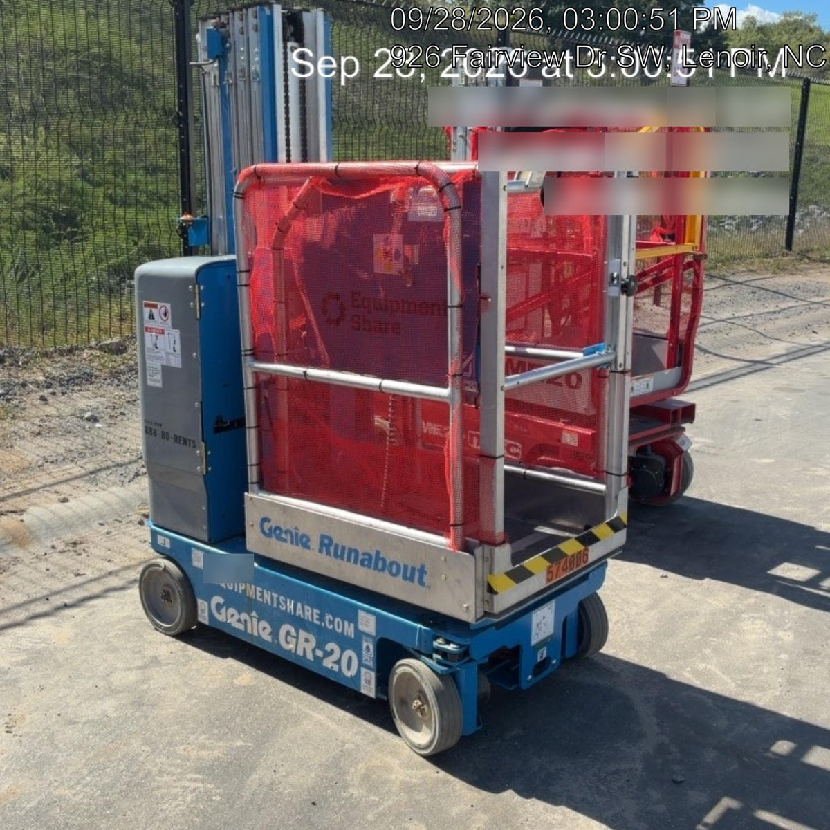 2019 GENIE GR-20