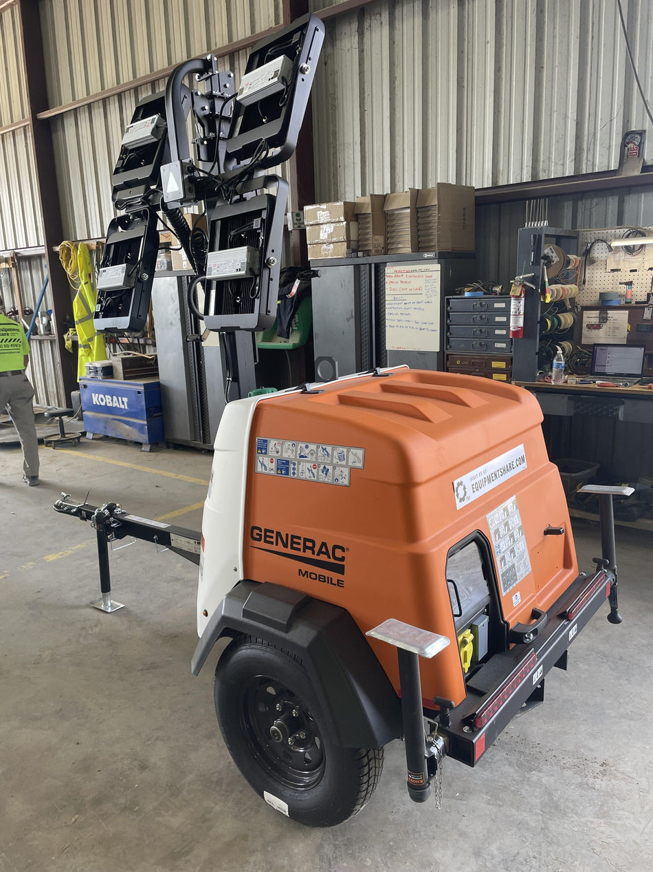 2023 Generac MLT2 Diesel, Flex Switch 120V Input, Powerzone Controller, 
(4) 320W LED Lights, 4kW Generator, 39.9 Gal Fuel Tank, 2" Ball, T3