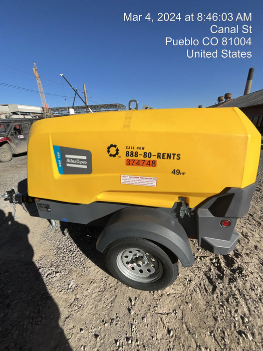 2023 ATLAS COPCO XAS188 CWK