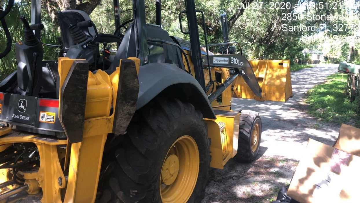 2020 John Deere 310LEP Canopy, 4WD, Standard Stick, Pilot Controls, 2 Way Hydraulics, TAG Manual QC