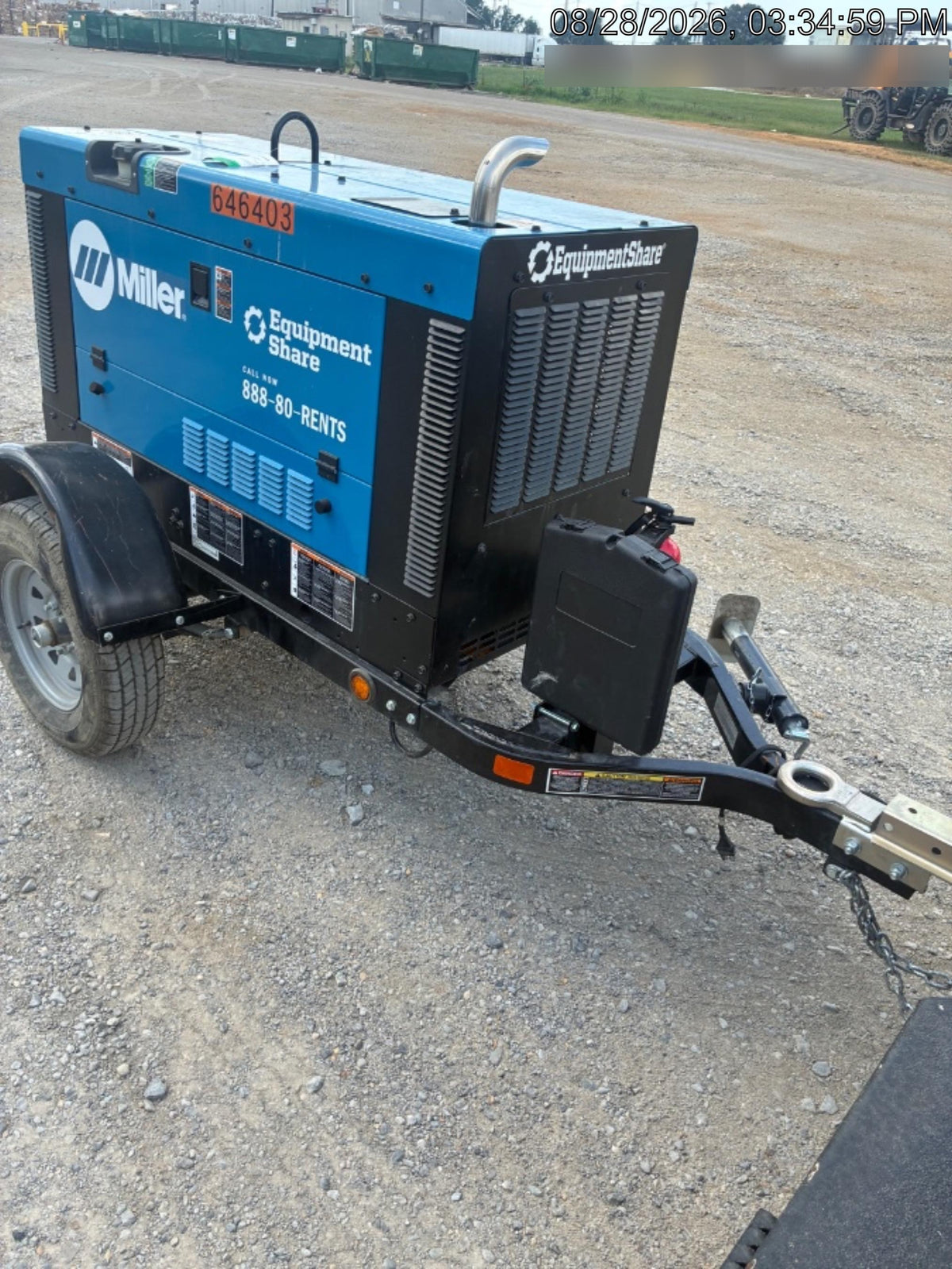 2026 MILLER ELECTRIC BIG BLUE 400