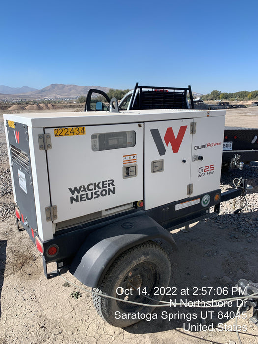 2022 WACKER NEUSON G25