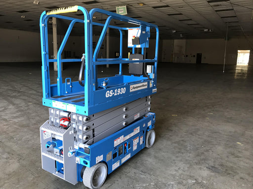 2020 Genie GS-1930 Fixed rails with chain entry gate - Pre A92.20, 800W Inverter