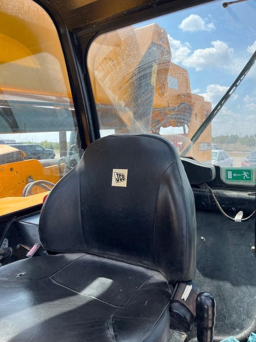 2020 JCB 509-42 Cab/Heat/Air, Solid Tires, Work Lights, Beacon, Aux Hydraulics, Back up Alarm, Lifting Eye, ES Decals