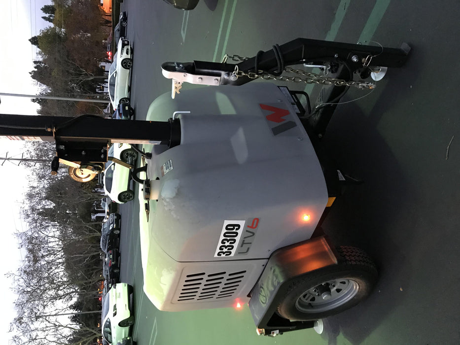 2019 Wacker Neuson LTV6L-MH Wacker Neuson LTV6L Mobile Light Tower w/Fuel Level Sensor Installed
