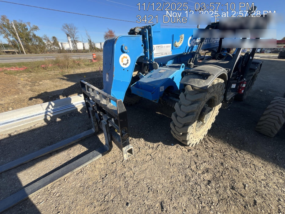2018 Genie GTH-844 Genie GTH-844 w/ROPS, Work Lights, Solid Tires, RH Cab Mesh, Beacon, 60" Carriage and Forks
