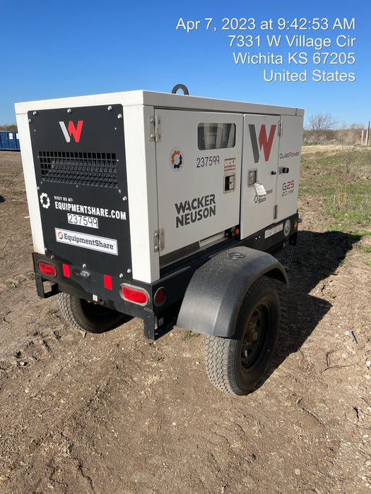 2022 WACKER NEUSON G25