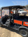 2022 Kubota RTV-X1140W-H Plastic Canopy, Windshield Acrylic Clear, LED Strobe Light, Wire Harness Kit, Back up Alarm