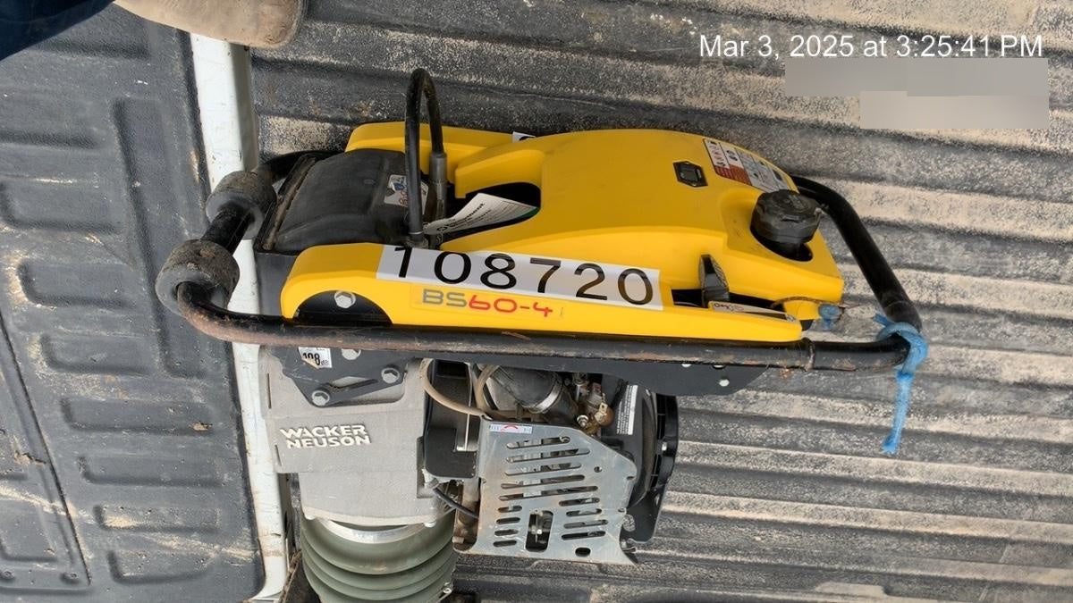 2020 WACKER NEUSON BS60-4As