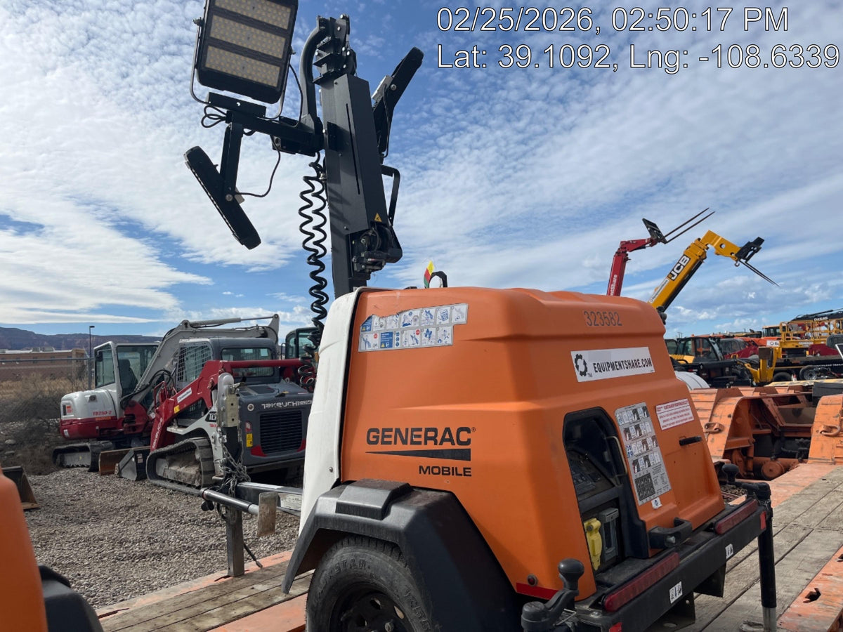 2023 Generac MLT2 Diesel, Flex Switch 120V Input, Powerzone Controller, (4) 320W LED Lights, 4kW Generator, 39.9 Gal Fuel Tank, 2" Ball, T3