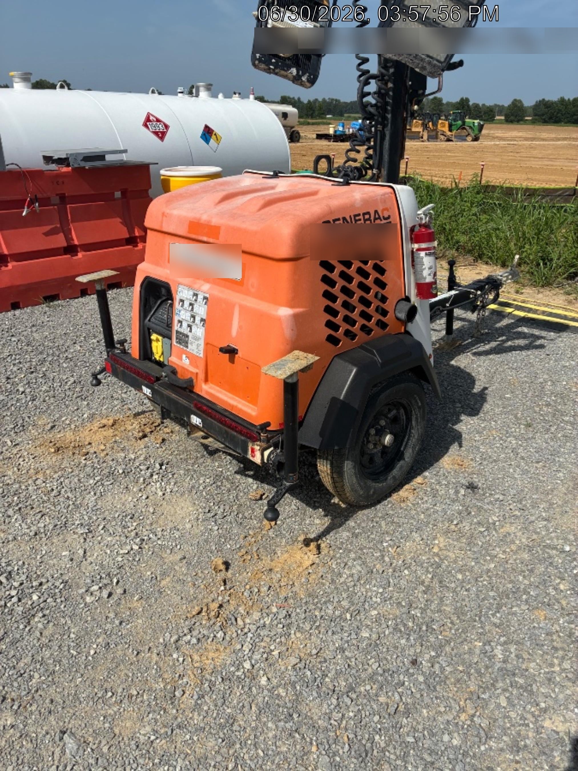 2023 Generac MLT2 Diesel, Flex Switch 120V Input, Powerzone Controller, 
(4) 320W LED Lights, 4kW Generator, 39.9 Gal Fuel Tank, 2" Ball, T3