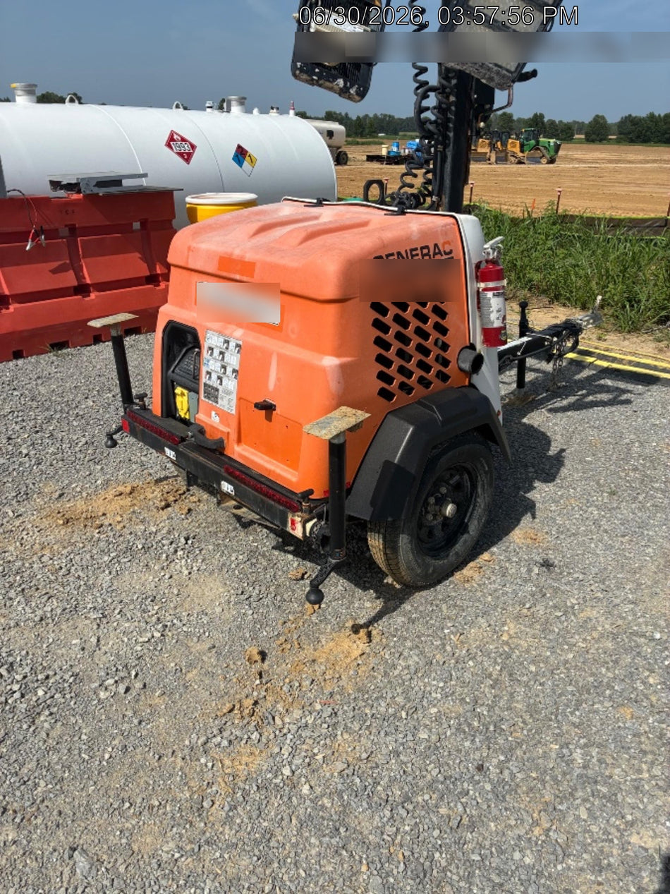 2023 Generac MLT2 Diesel, Flex Switch 120V Input, Powerzone Controller, 
(4) 320W LED Lights, 4kW Generator, 39.9 Gal Fuel Tank, 2" Ball, T3