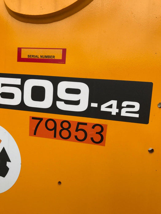 2020 JCB 509-42 Canopy, Solid Tires, Work Lights, Beacon, Aux Hydraulics, Back up Alarm, Lifting Eye, ES Decals