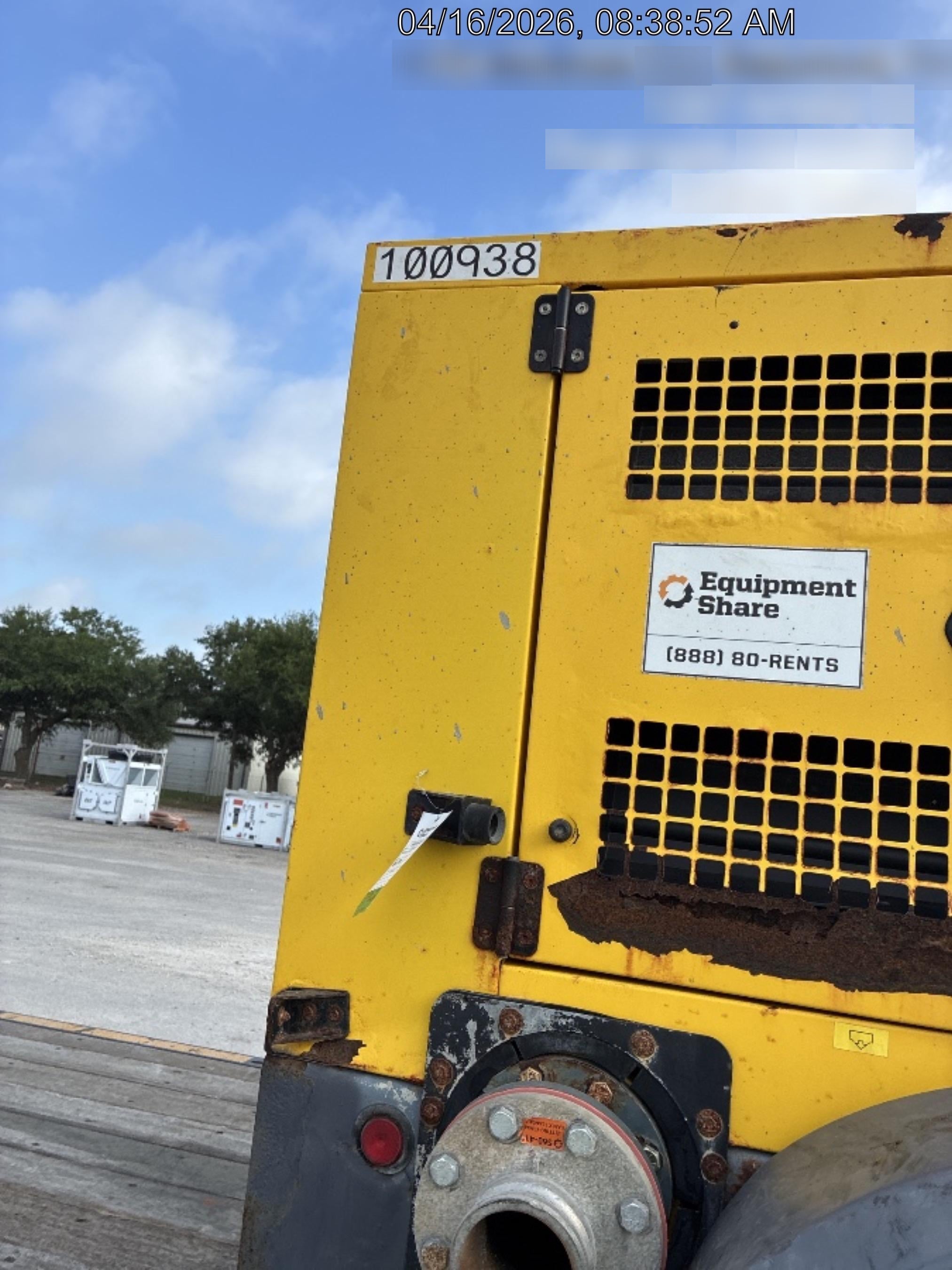 2020 ATLAS COPCO PAS 100 HF CS Enclosed