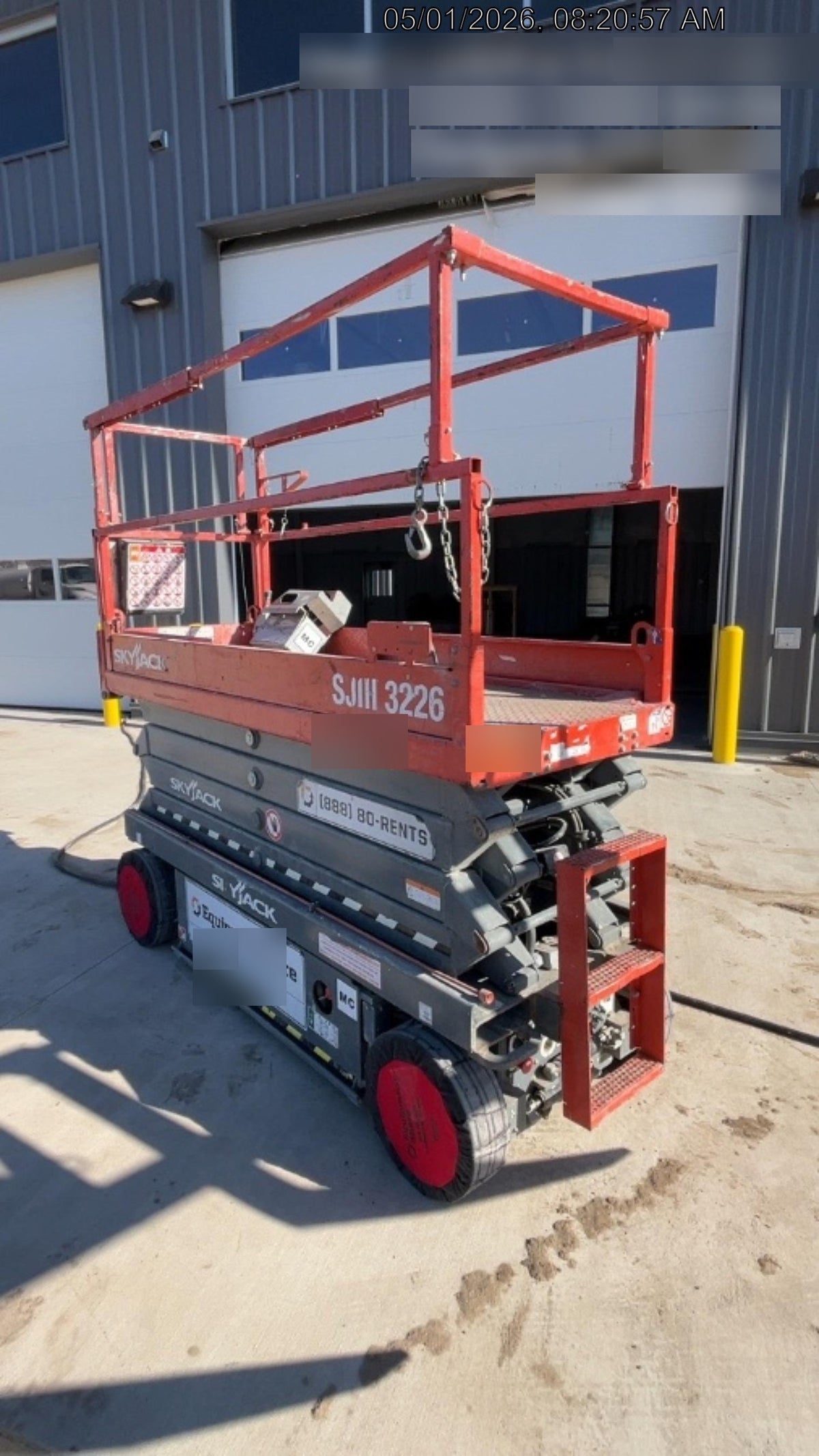 2019 Skyjack SJIII-3226 Standard Options