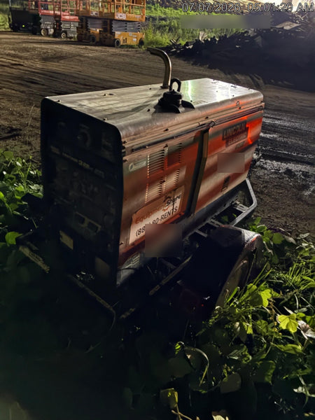 2018 Lincoln Electric Vantage 322 Lincoln Vantage 322 Welder Ready Pak 3 - Vantage 322, Trailer, Fender and light kit, Cable rack